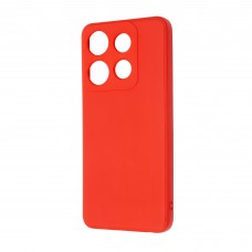 Чехол накладка TPU Armorstandart Matte Slim Fit для Infinix Smart 7 Camera cover Red (ARM69078)