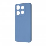 Чехол накладка TPU Armorstandart Matte Slim Fit для Infinix Smart 7 Camera cover Lignt Blue (ARM69079)