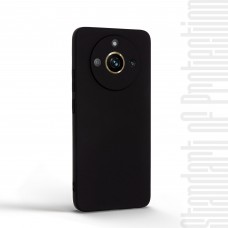 Чехол накладка TPU Armorstandart Matte Slim Fit для Realme 11 4G Camera cover Black (ARM69150)