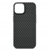 Чехол накладка ArmorStandart TPU LikeCarbon MagCase для Apple iPhone 15 Black (ARM69289)