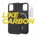 Чехол накладка ArmorStandart TPU LikeCarbon MagCase для Apple iPhone 15 Plus Black (ARM69292)