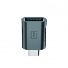 Адаптер ArmorStandart OTG USB-Type-C Space Grey (ARM69356)