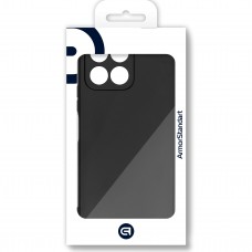 Чехол накладка TPU Armorstandart Matte Slim Fit для Huawei Honor X6 Camera cover Black (ARM69401)