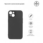 Чехол накладка TPU Armorstandart Matte Slim Fit для Apple iPhone 14 Camera cover Black (ARM69486)