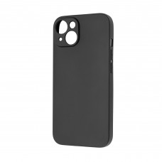Чехол накладка TPU Armorstandart Matte Slim Fit для Apple iPhone 14 Camera cover Black (ARM69486)