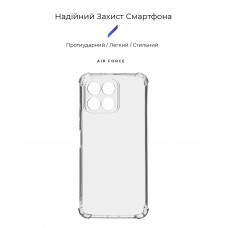 Чехол накладка ArmorStandart TPU Air Force для Huawei Honor X6 Camera cover Transparent (ARM69494)
