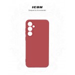 Чехол накладка ArmorStandart TPU ICON для Samsung S23 FE 5G (SM-S711) Camera cover Marsala (ARM69630)