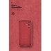 Чехол накладка ArmorStandart TPU ICON для Samsung S23 FE 5G (SM-S711) Camera cover Marsala (ARM69630)
