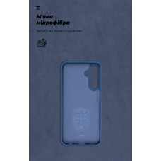 Чехол накладка ArmorStandart TPU ICON для Samsung A25 5G (A256) Dark Blue (ARM69657)
