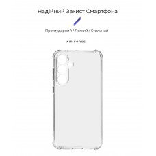 Чехол накладка ArmorStandart TPU Air Force для Samsung S23 FE 5G (SM-S711) Camera cover Transparent (ARM69661)