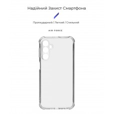 Чехол накладка ArmorStandart TPU Air Force для Samsung M34 5G (M346) Camera cover Transparent (ARM69663)