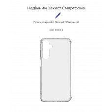 Чехол накладка ArmorStandart TPU Air Force для Samsung A25 5G (A256) Transparent (ARM69668)
