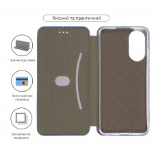 Чехол книжка ArmorStandart PU G-Case для Oppo A78 4G Blue (ARM69673)