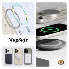 Чехол накладка ArmorStandart TPU Glow Magsafe для Apple iPhone 14 Transparent (ARM69722)