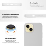 Чехол накладка SK Original TPU Silicone для Apple iPhone 15 Red (ARM69832)