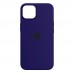 Чехол накладка SK Original TPU Silicone для Apple iPhone 15 Plus Deep Navy (ARM69850)