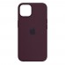 Чехол накладка SK Original TPU Silicone для Apple iPhone 15 Plus Plum (ARM69852)
