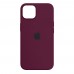 Чехол накладка SK Original TPU Silicone для Apple iPhone 15 Plus Marsala (ARM69860)