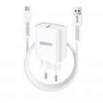 СЗУ ArmorStandart AR012 1USB 24W 5A+ USB-Type-C cable White (ARM69893) СЗУ ArmorStandart AR012 1USB 24W 5A+ USB-Type-C cable White (ARM69893)