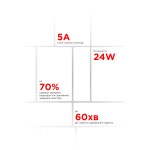 СЗУ ArmorStandart AR012 1USB 24W 5A + USB-Lightning cable White (ARM69894)