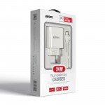 СЗУ ArmorStandart AR012 1USB 24W 5A + USB-Lightning cable White (ARM69894)