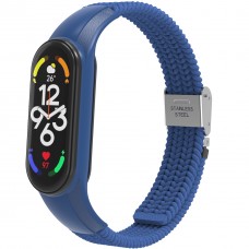 Ремешок Nylon ArmorStandart Braided Solo Loop для Xiaomi Mi Band 7/6/5/4 Blue (ARM69903)