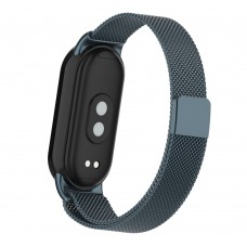 Ремешок Metal ArmorStandart Milanese Magnetic для Xiaomi Mi Band 8 Titanium Grey (ARM69918)