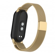 Ремешок Metal ArmorStandart Milanese Magnetic для Xiaomi Mi Band 8 Gold (ARM69919)