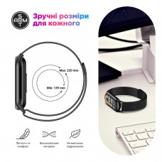 Ремешок Metal ArmorStandart Milanese Magnetic для Xiaomi Mi Band 8 Gold (ARM69919)