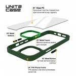 Чехол накладка ArmorStandart PC UNIT2 для Apple iPhone 14 Green (ARM69940)