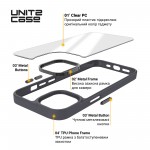 Чехол накладка ArmorStandart PC UNIT2 для Apple iPhone 14 Pro Black (ARM69944)