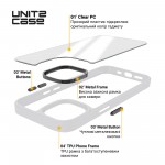 Чехол накладка ArmorStandart PC UNIT2 для Apple iPhone 15 Plus White (ARM69973)