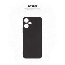 Чехол накладка ArmorStandart TPU ICON для Tecno POVA NEO 3 (LH6n) Camera cover Black (ARM70381)