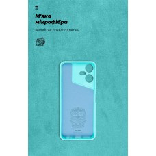 Чехол накладка ArmorStandart TPU ICON для Tecno POVA NEO 3 (LH6n) Camera cover Light Blue (ARM70382)