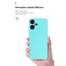 Чехол накладка ArmorStandart TPU ICON для Tecno POVA NEO 3 (LH6n) Camera cover Light Blue (ARM70382)
