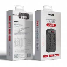 Сетевой фильтр ArmorStandart A-PS64 4 розеток 4USB 17W 10A 2.5KW 2m Black (ARM70435)