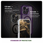 Чехол накладка Armorstandart TPU Unit MagSafe для Apple iPhone 12/12 Pro Matte Clear Silver (ARM70444)