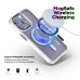 Чехол накладка Armorstandart TPU Unit MagSafe для Apple iPhone 14 Matte Clear Silver (ARM70462)