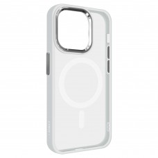Чехол накладка Armorstandart TPU Unit MagSafe для Apple iPhone 13 Pro Matte Clear Silver (ARM70463)