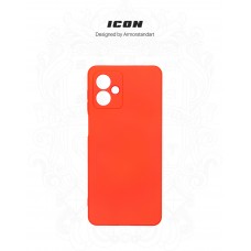 Чехол накладка ArmorStandart TPU ICON для Motorola G14 Camera cover Red (ARM70475)