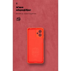 Чехол накладка ArmorStandart TPU ICON для Motorola G14 Camera cover Red (ARM70475)