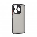 Чехол накладка ArmorStandart PC Frosted Matte для Tecno Spark 10 4G (KI5q) Black (ARM70497)