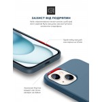 Чехол накладка ArmorStandart TPU ICON2 для Apple iPhone 15 Plus Storm Blue (ARM70514)