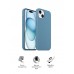Чехол накладка ArmorStandart TPU ICON2 для Apple iPhone 15 Plus Winter Blue (ARM70515)