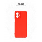 Чехол накладка ArmorStandart TPU ICON для Motorola G54 Power Camera cover Red (ARM70548)