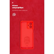 Чехол накладка ArmorStandart TPU ICON для Motorola G54 Power Camera cover Red (ARM70548)