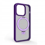 Чехол накладка ArmorStandart PC Unit Stand для Apple iPhone 14 Pro Purple (ARM70561)