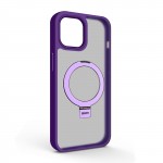 Чехол накладка ArmorStandart PC Unit Stand для Apple iPhone 15 Plus Purple (ARM70573)