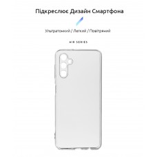 Чехол накладка ArmorStandart TPU Air Series для Samsung A14 4G / A14 5G Camera cover Transparent (ARM70611)