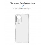 Чехол накладка ArmorStandart TPU Air Series для Oppo A58 4G Camera cover Transparent (ARM70650)